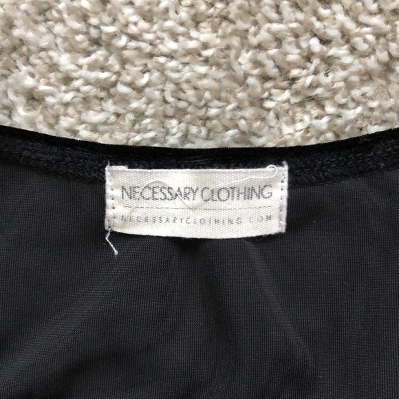 *SOLD* Black Velvet Thong Bodysuit - Picture 4 of 5